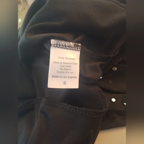 Lucy in the Sky Black and White Mini Dress - Picture 7 of 7